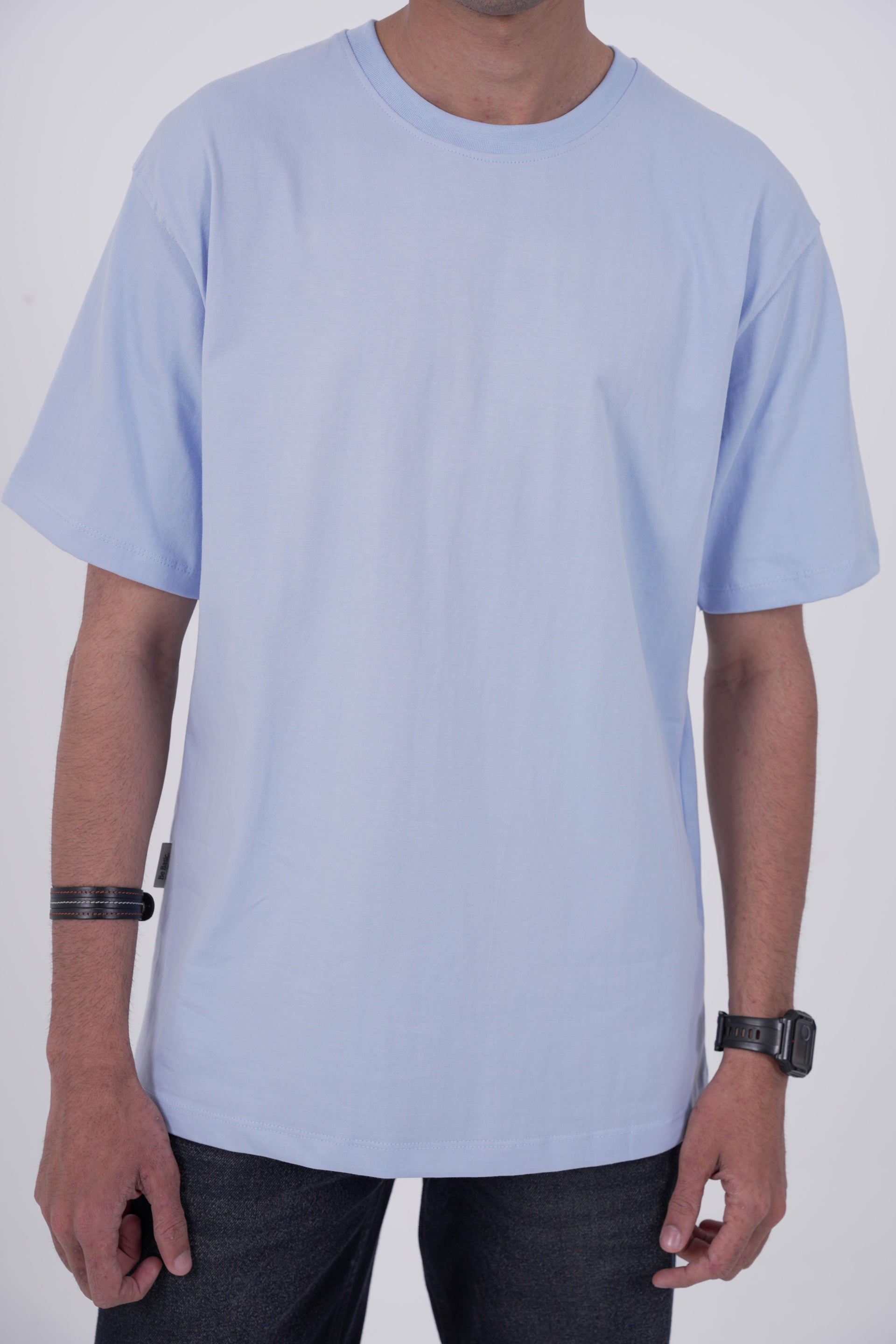 Sky Blue Oversized T-Shirt — Bright, Airy, Premium Cotton