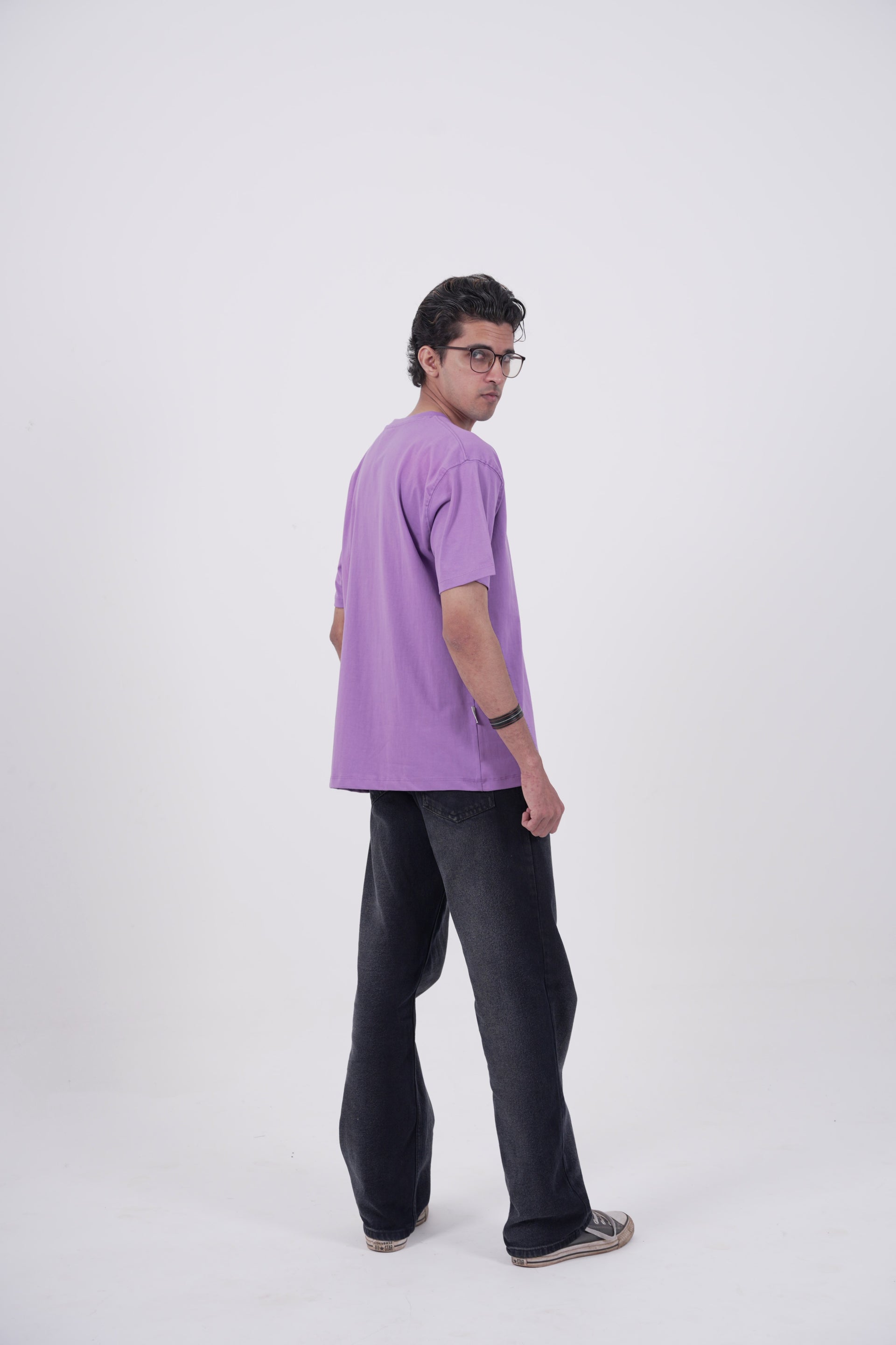 Lavender Oversized T-Shirt — Soft, Minimal, Premium Cotton