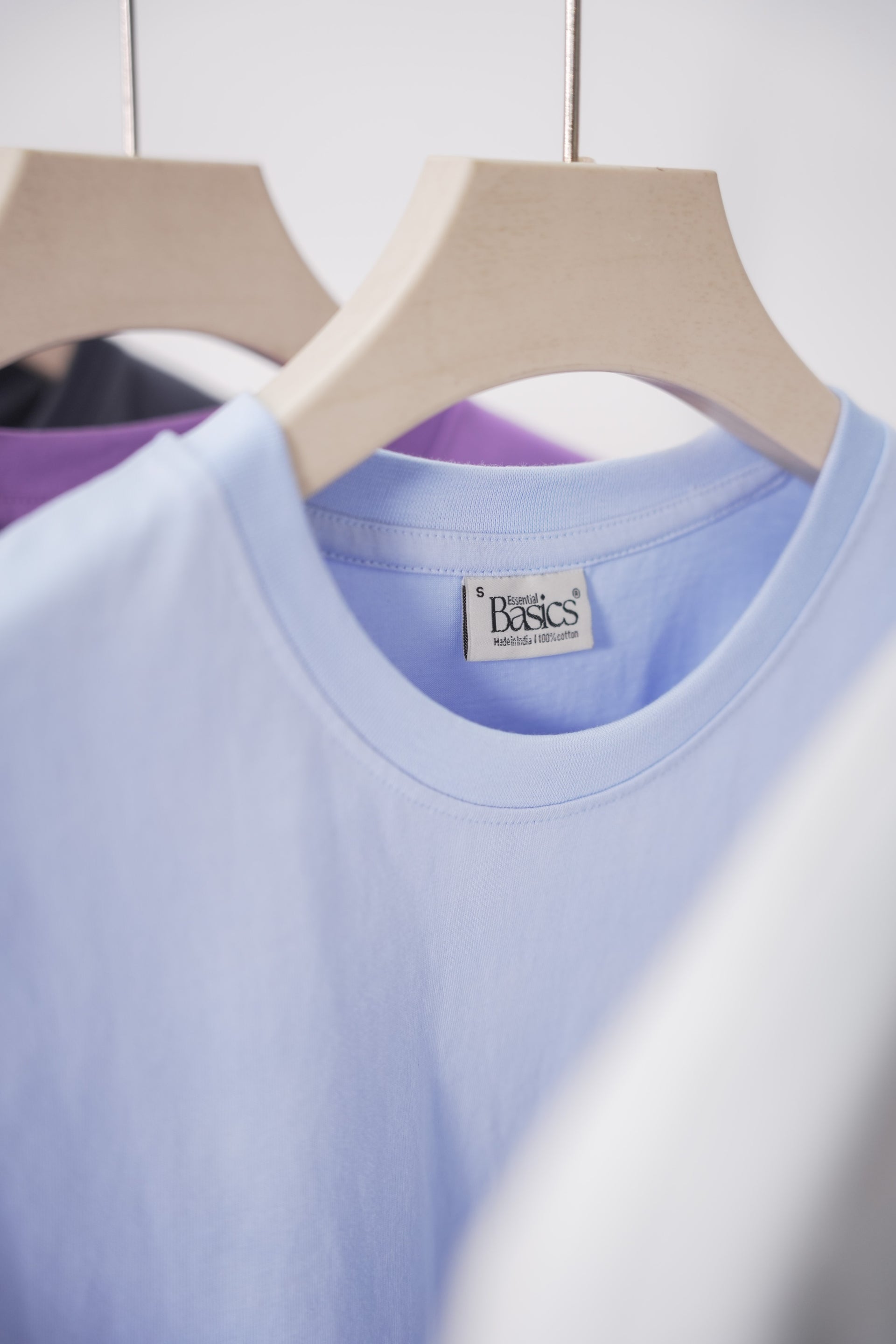 Sky Blue Oversized T-Shirt — Bright, Airy, Premium Cotton